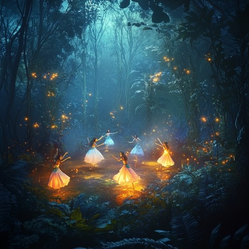 An exploratory mix of the classic rumba rhythms imbued with shimmering, ambient soundscapes, capturing the listener's imagination and transporting them to a mystical realm