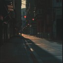 lonely beats reverberating in a desolate cityscape