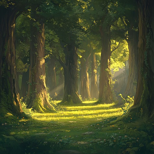 Uplifting orchestral music weaving together serene harp and lush strings, creating a grand and calming atmosphere perfect for moments of introspection and awe.