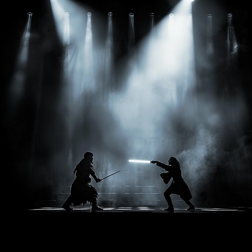 A high energy orchestral composition that builds tension with dramatic highlights and thrilling climaxes, perfect for the final act of a broadway showdown. The piece masterfully combines strings and brass, creating an unforgettable atmosphere.