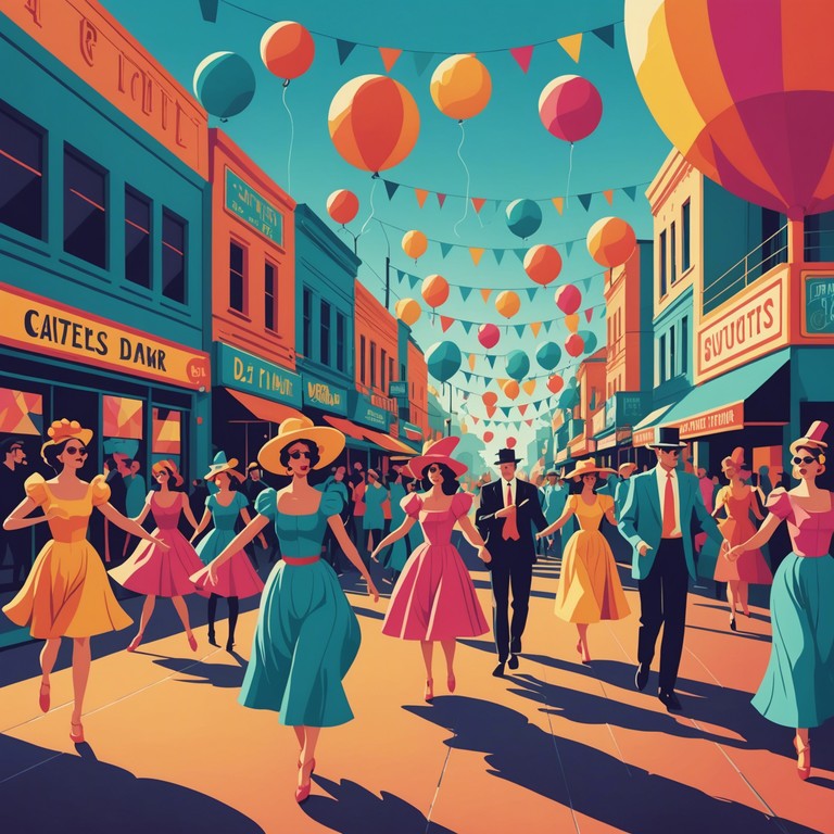 Imagine dancing through a vivid, pulsating carnival atmosphere, where soulful rhythms blend seamlessly with the vibrant exuberance of a festive celebration. This track captures the essence of a carnival spirit, characterized by its deep, emotive bass lines and rhythmic vibrance that invite listeners to feel every beat of their joyful hearts.