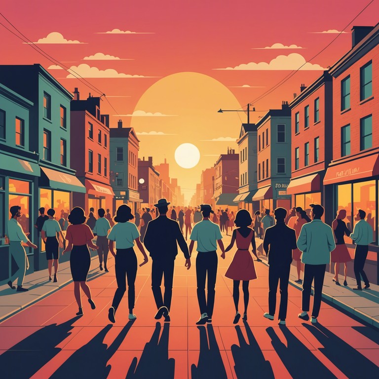 A track that embodies the essence of a funked up summer evening. Synthesized rhythms meet groovy bass creating an uplifting, foot tapping sound that resonates with vibrant city night life.