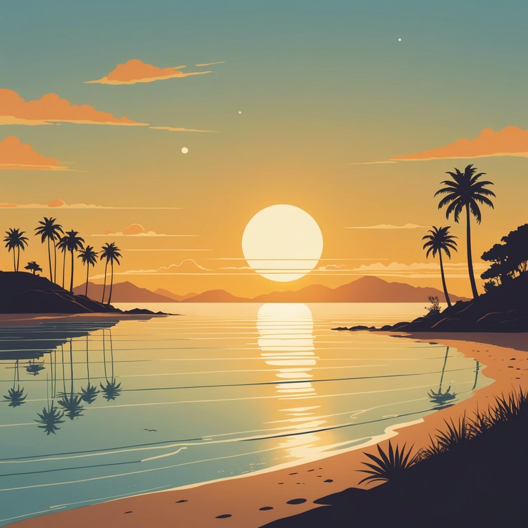 This composition transports the listener directly to a tranquil tropical beach during a stunning sunset, providing an auditory escape to a peaceful, picturesque environment. It's a perfect blend of melody and nature inspired sounds to soothe the soul and enhance moments of calmness.