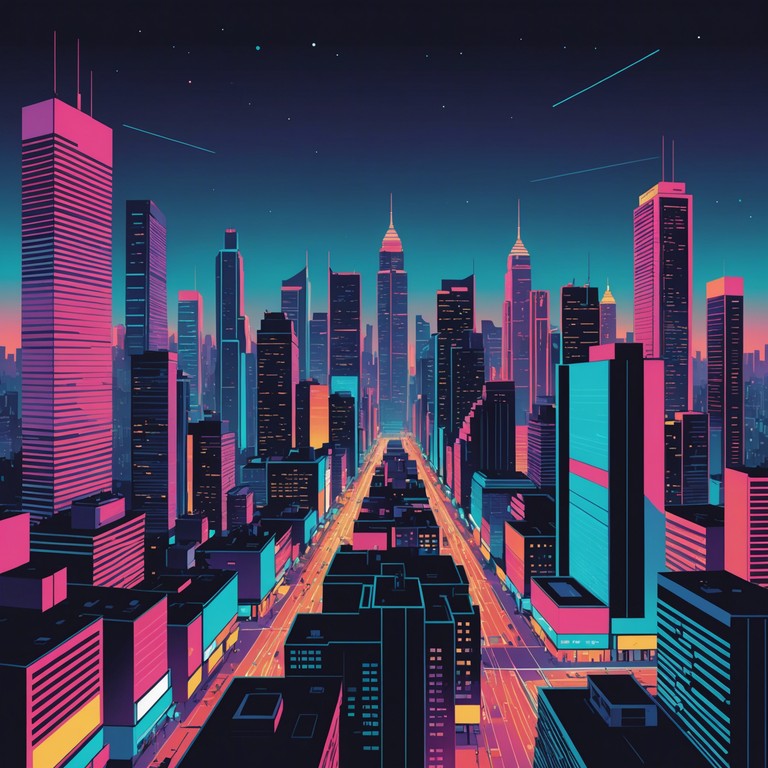 Imagine wandering through a neon lit cityscape, where each step synchronizes with pulsing, futuristic edm beats that merge the charm of past eras with the thrill of tomorrow. The track uses nostalgic synths to convey a blend of emotions that feels both familiar yet wholly new