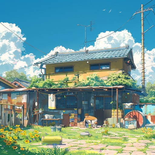 A high spirited, vibrant instrumental piece brimming with playful melodies and upbeat rhythms. This track captures the essence of a sunny, joyful day in the anime world, making it perfect for opening scenes or light hearted moments.