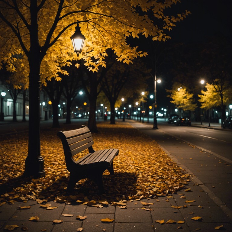 Immerse yourself in the gentle embrace of the city at night, where soft lofi melodies merge with the muted hums of distant cars and whispers of the night wind, crafting a calming soundscape perfect for deep thought.