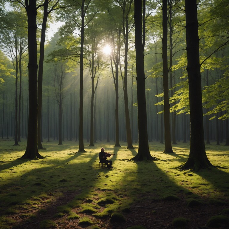 A soulful expression through violin, echoing in the depths of the listener’s heart like whispered words of comfort. It’s a musical piece that seeks to uplift and soothe, allowing the nuances of each stroke to create a tapestry of sound that feels like a gentle tide washing over the soul.