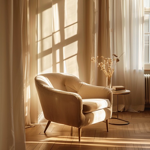 Bask in the serene golden hues of this lounge masterpiece, designed to empower and relax with its tranquil melodies and light, sunny ambiance. Velvet smooth piano harmonies dance over comfortably gentle beats, creating an inspiring and peaceful environment perfect for both contemplation and celebration.