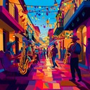 an exhilarating instrumental combining latin jazz and pulsating rhythms