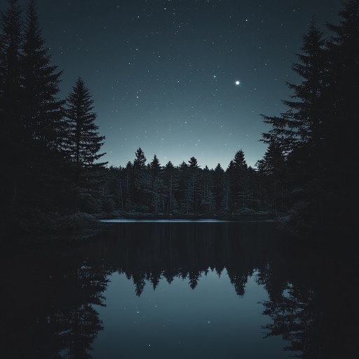 An instrumental piece that blends serene melodies with dark undertones, creating an atmospheric soundscape that guides the listener through a peaceful yet mysterious journey at twilight.