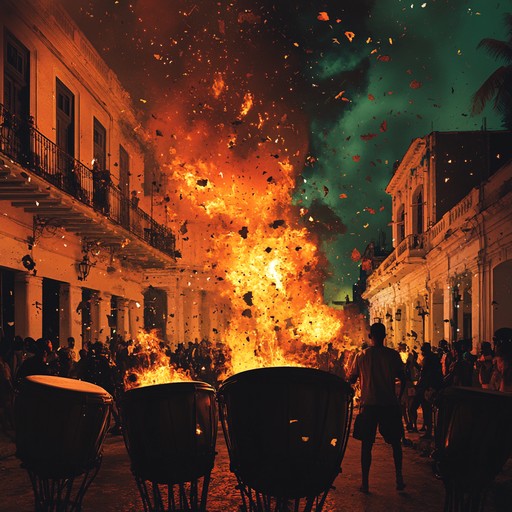 An intense piece featuring fierce afro cuban rhythms and burning brass sections that embody anger and passion, capturing the raw energy of a havana night.