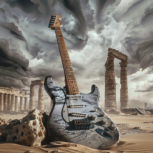 Metallic guitar riffs dance with middle eastern percussion, with haunting verses that lead to intense, explosive choruses.