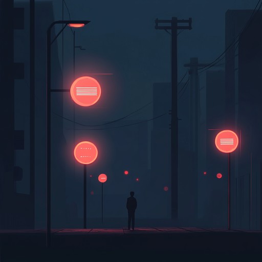 An instrumental future bass composition that blends atmospheric synths with deep bass lines, creating a melancholic soundscape reminiscent of lonely nights in a futuristic city.