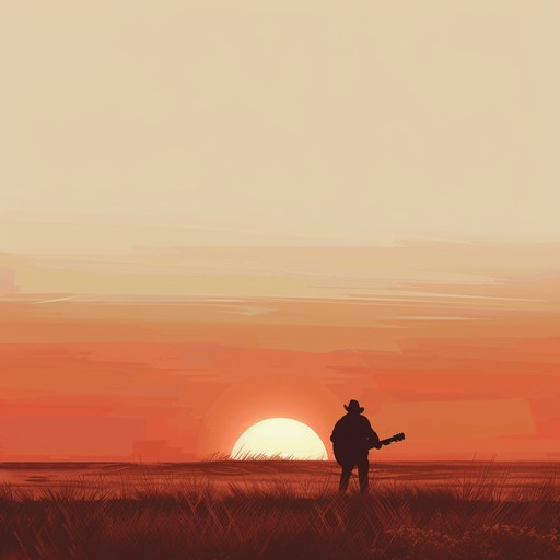 This piece drifts through the golden sands of americana, capturing the glow of a setting sun with its ethereal guitar and soul stirring harmonica. The music feels like a longing glance at a disappearing landscape, soaked in warmth and wistfulness, perfect for reflective moments.