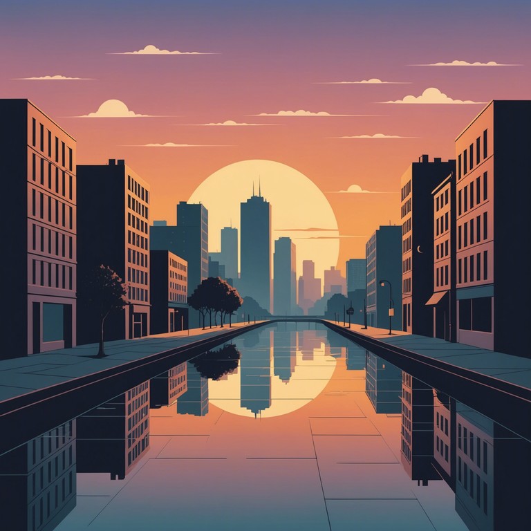 Imagine the first touches of dawn creeping over a sleepless city, the sultry sounds of an electric guitar meeting the cool morning air, echoing off the walls of narrow alleys. This track captures the essence of a city that never sleeps, with sounds that resonate deep within the urban landscape