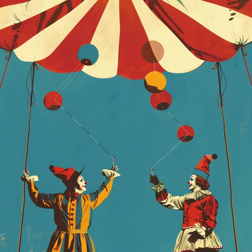 Energetic and playful, this piece transports you to a carnival scene filled with clowns and acrobats. With an upbeat tempo and whimsical accordion melodies, it creates a sense of joy and eccentric fun.