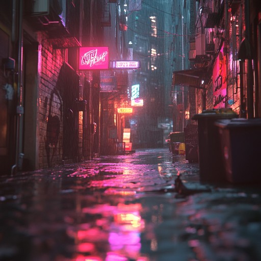 This instrumental track combines synthetic textures and ambient sounds, creating a serene yet mysterious atmosphere. Chillwave beats underpin a tense narrative, perfect for late night cityscapes and introspective moments.