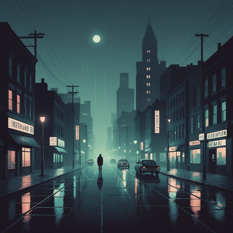 Exploring the deeper shadows of urban life with a touch of gothic flair and a backdrop of industrial noise, this composition offers a mysterious journey through the night, combining modern elements with traditional gothic moods for a haunting experience.