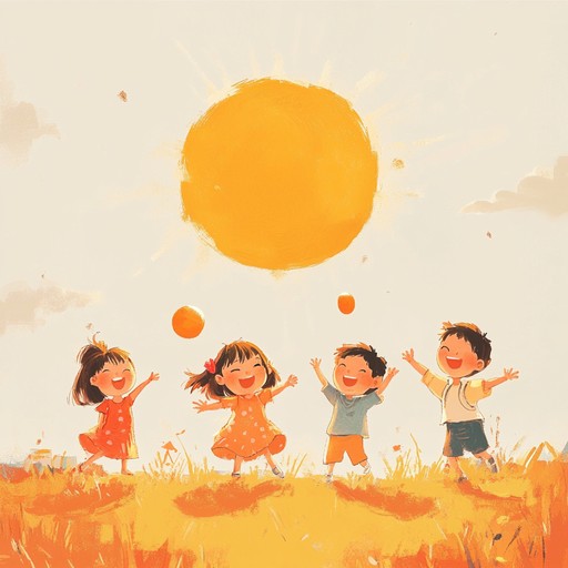 A cheerful instrumental that uses playful melodies to inspire joy and spiritual wonder in children.