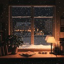 embrace the serene sounds of soft snowfall