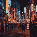 energetic beats meet serene tokyo night vibes