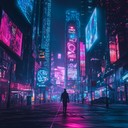 a seductive cyberpunk tune with pulsing synths and beats.