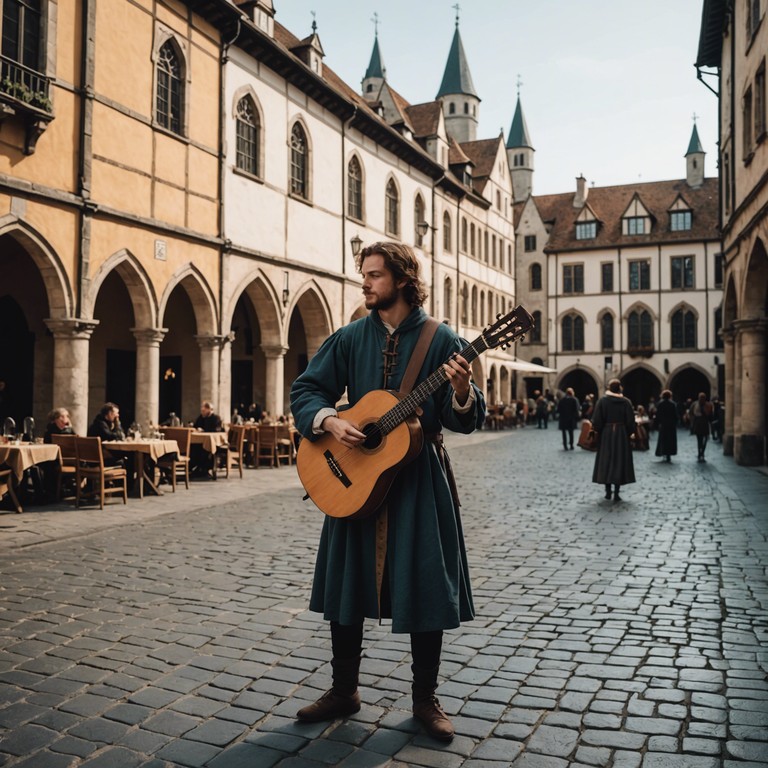 Rediscovering the oral tradition of troubadours through a modern lens, this track weaves timeless narratives into vibrant, rhythmic music that bridges centuries. It’s a unique fusion of old world charm and new age dynamics, offering a fresh perspective on the age old art of storytelling.