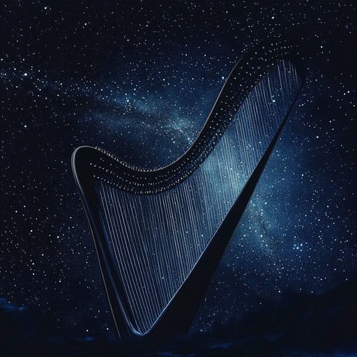 An ethereal instrumental piece featuring tender harp harmonies that evoke the serene and mysterious beauty of distant galaxies. The composition blends ambient and ancient greek elements, creating an unusual and soothing soundscape that transports listeners to the vast expanse of the cosmos.