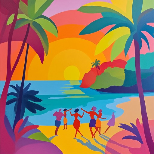 A vibrant instrumental rumba perfect for a beach party at sunset. The infectious rhythms and lively melodies create an atmosphere of joy, making listeners want to dance the night away.