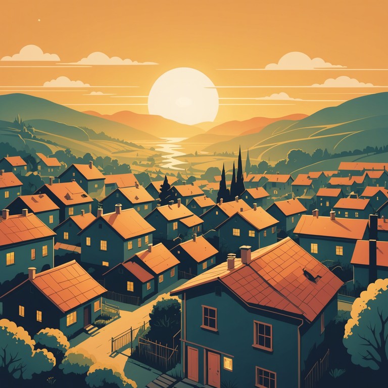 Imagine a piece where the violins mimic the gentle ascent of the sun over a sleepy village, awakening the town with warmth and the promise of a new day. This composition uses classical elements to portray the serene beauty and boundless energy of a morning sunrise.