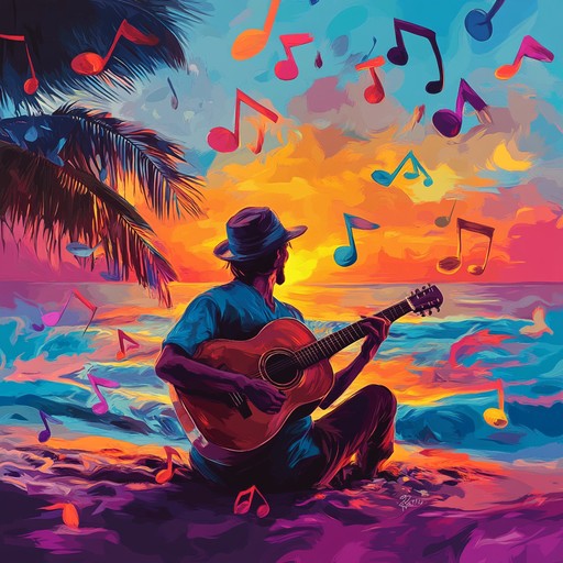 An instrumental bossa nova track that combines upbeat rhythms with infectious melodies, evoking the lively atmosphere of a brazilian beach party. Featuring the acoustic guitar, the song captures the essence of sunshine, dance, and the joyful spirit of tropical brazil.