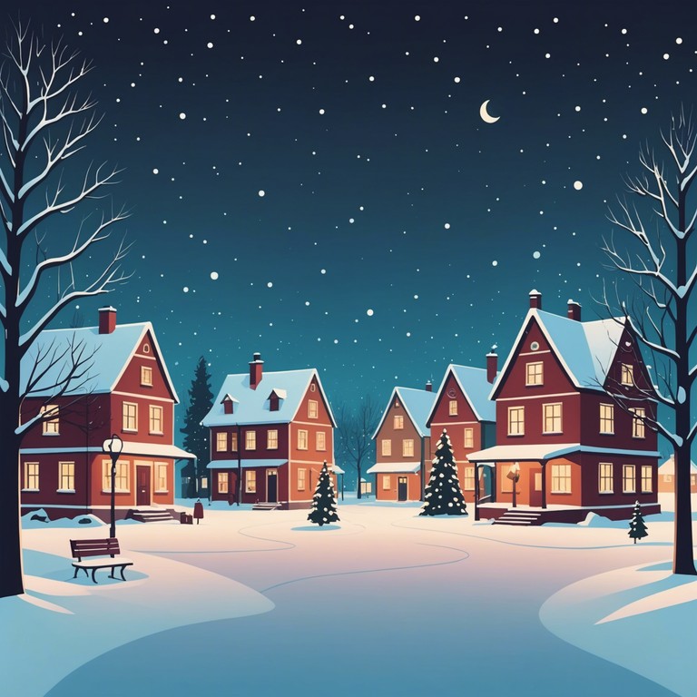 Drawing on the contrasts between holiday cheer and the chilling secrets of winter, this piece uses the gentle sound of bells to navigate through a narrative of icy suspense and festive warmth.