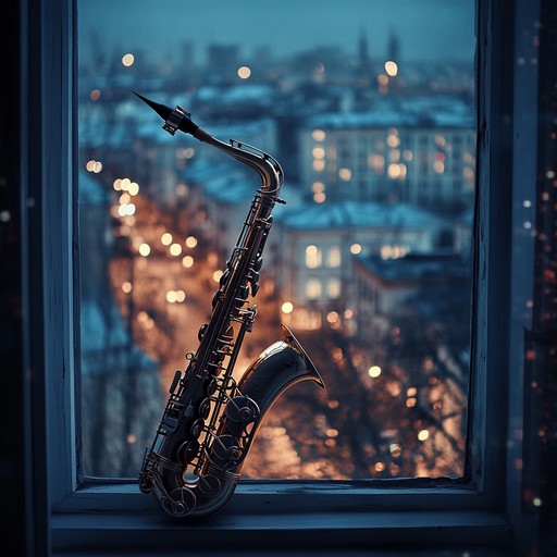 A soulful saxophone leads over ambient textures, stirring emotions of longing and reflection in an instrumental journey.