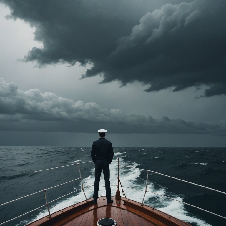 This piece embodies the resilient spirit of russian sailors, merging deep, spiritual harmonies with the robust, disciplined tones of a navy band. The music aims to evoke the vastness of the sea and the perseverance of the human spirit against tumultuous waves, using characteristic russian instruments to enhance the naval theme.