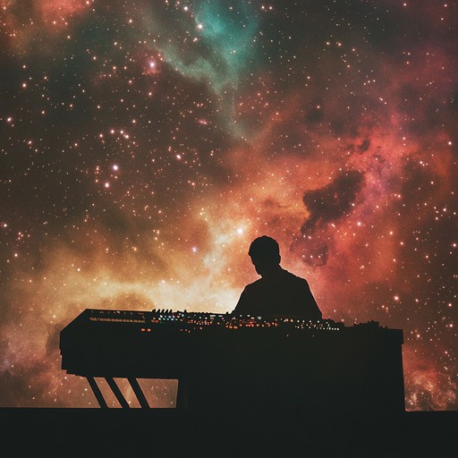 Immerse yourself in an instrumental blend of soothing ethereal sounds and funky beats. This track combines spacious synth melodies with rhythmic basslines, creating an auditory journey through the stars that is both calming and invigorating.