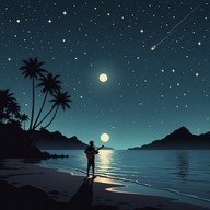 intimate notes under starlit tropical skies