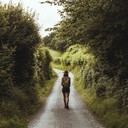 a joyous melody embodying freedom of wandering the countryside