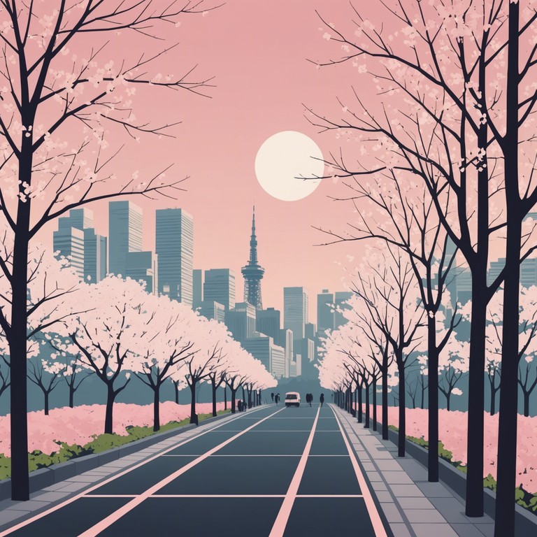 Imagine a track that encapsulates the feeling of waking up in a vibrant tokyo during a beautiful sunrise, filling you with optimism and warmth.