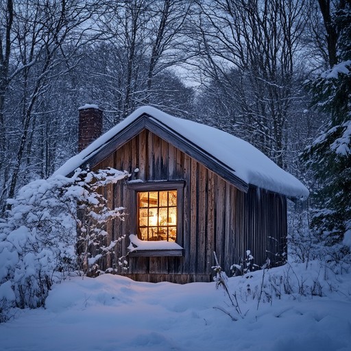 Imagine delicate snowflakes drifting down as you're nestled by a warm fireplace; this song captures the quiet beauty of a snowy christmas eve with gentle, orchestral nuances expressed through subtle flute melodies. This track aims to evoke feelings of warmth and nostalgia, making the perfect backdrop for a peaceful holiday night.