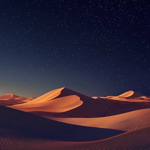 This track merges the exotic sounds of the middle east with modern ambient textures. Imagine wandering through an arid desert where the wind carries ancient melodies and the sands whisper stories of forgotten times. The combination of traditional ethnic instruments and lush, enigmatic soundscapes creates an immersive, otherworldly experience.