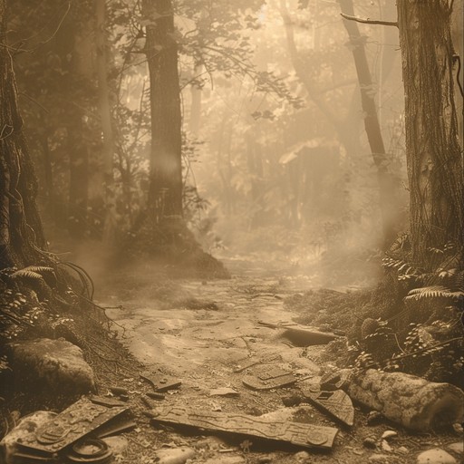 This instrumental piece blends ancient tribal drums with soft woodwinds, creating a soundscape that evokes the deep emotional bonds with lost ancestors. The mix of rhythmic drumming and gentle melodies induces a nostalgic and introspective feeling, drawing listeners into a heartfelt journey through time and memories.