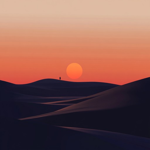 Imagine wandering through an endless desert, the sun setting as the winds whisper across the sand dunes. This piece combines haunting melodies with intricate rhythms, drawing from the rich heritage of middle eastern music. The oud weaves a spellbinding narrative while ambient textures create a mesmerizing backdrop.