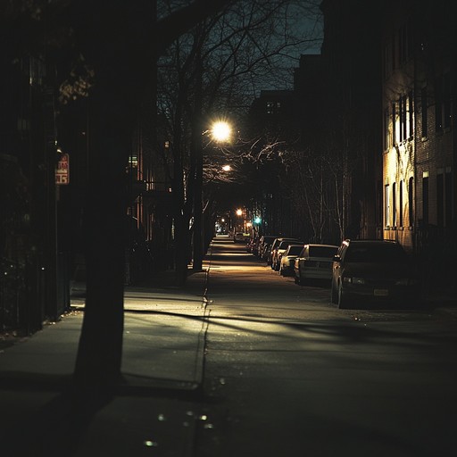 This instrumental track features haunting reggaeton rhythms that echo through dark and desolate urban streets. A steady beat drives the tension, while melancholic melodies weave a tale of rebellion and loss under the dim streetlights. The brooding undertones add to the sense of foreboding and mystery, creating a rich atmosphere perfect for introspective moments.