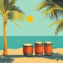 an upbeat afro cuban instrumental full of joyful rhythms