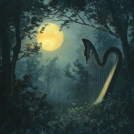 Craft an instrumental piece that weaves together the enchanting sounds of mysticism and sensuality, evoking images of moonlit dances and whispered secrets. The music should transport listeners to a realm where magic and desire intertwine, using ethereal melodies and deeply emotional harmonies.