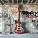 garage instrumental merging electric guitars with primal didgeridoo energy
