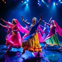 vibrant bhangra rhythms fuse with modern grooves for dancing