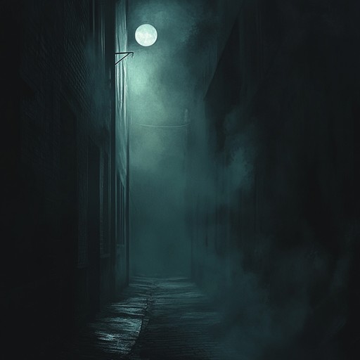 A hauntingly slow paced track with deep basslines and eerie ambient sounds. Ethereal synth pads create an unsettling ambiance, while sporadic percussive elements add a sense of tension and creepiness. Perfect for evoking a dark, mysterious atmosphere.