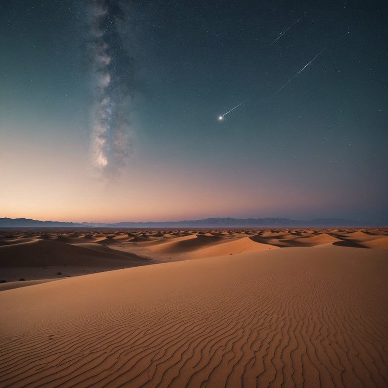 A deeply moving track that harnesses the essence of the desert's expansive beauty and historical mystique, blended perfectly with poignant musical phrasing.