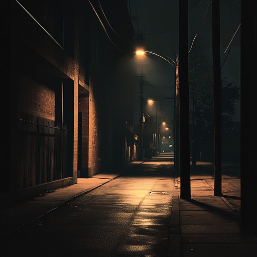 An instrumental funk house piece that blends melancholic melodies with groovy basslines, capturing the solitude of empty urban streets at night. Soulful electric guitar riffs weave through steady rhythms, creating an atmosphere of introspection and subtle movement.